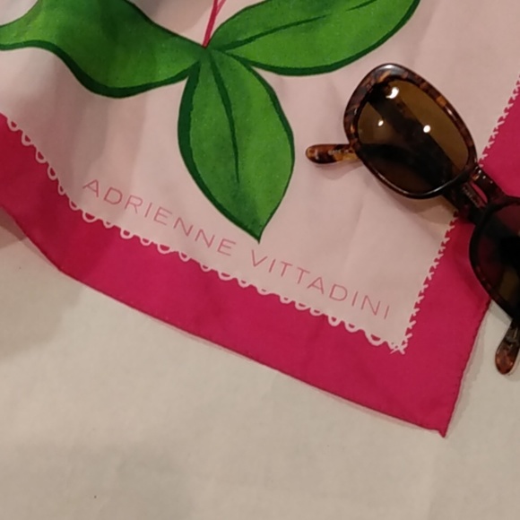 Adrienne Vittadini Silk Scarf - Picture 3 of 5